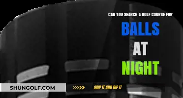 Nighttime Golf Ball Hunting: Is It Allowed on Courses?