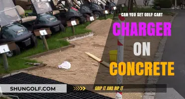 Is Concrete a Safe Surface for Your Golf Cart Charger?