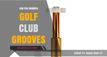 Sharpening Golf Club Grooves: Enhancing Spin and Control on the Green