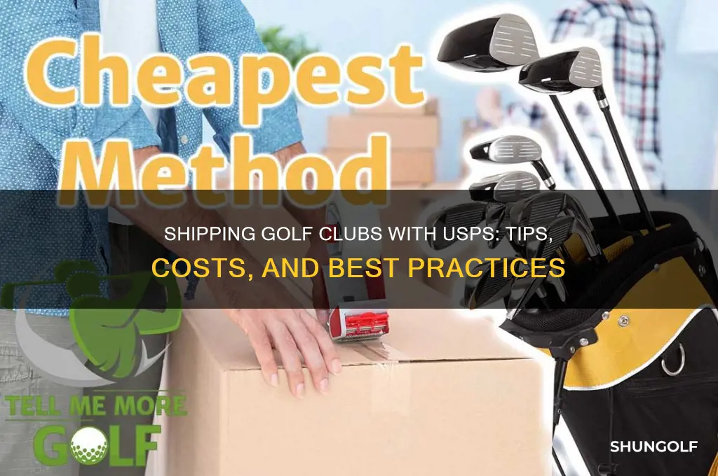 can you ship golf clubs with usps