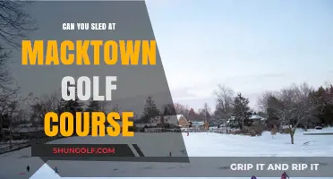 Sledding at Macktown Golf Course: Is It Allowed and Safe?