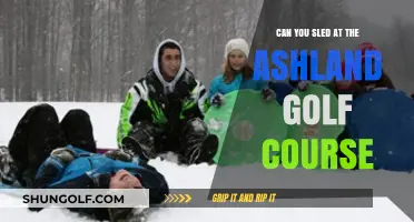 Sledding at Ashland Golf Course: Winter Fun on the Greens?