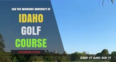 Snowshoeing the University of Idaho Golf Course: A Winter Adventure