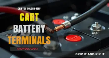 Soldering Golf Cart Battery Terminals: A Practical Guide for DIY Repairs