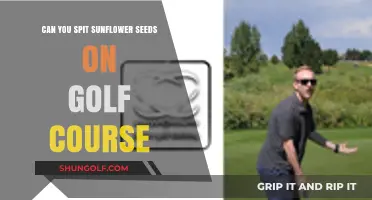 Spitting Sunflower Seeds on the Golf Course: Etiquette or Faux Pas?