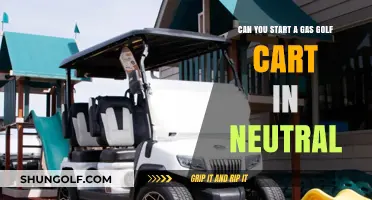 Starting a Gas Golf Cart in Neutral: Safety Tips and How-To