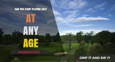 It's Never Too Late: Starting Golf at Any Age