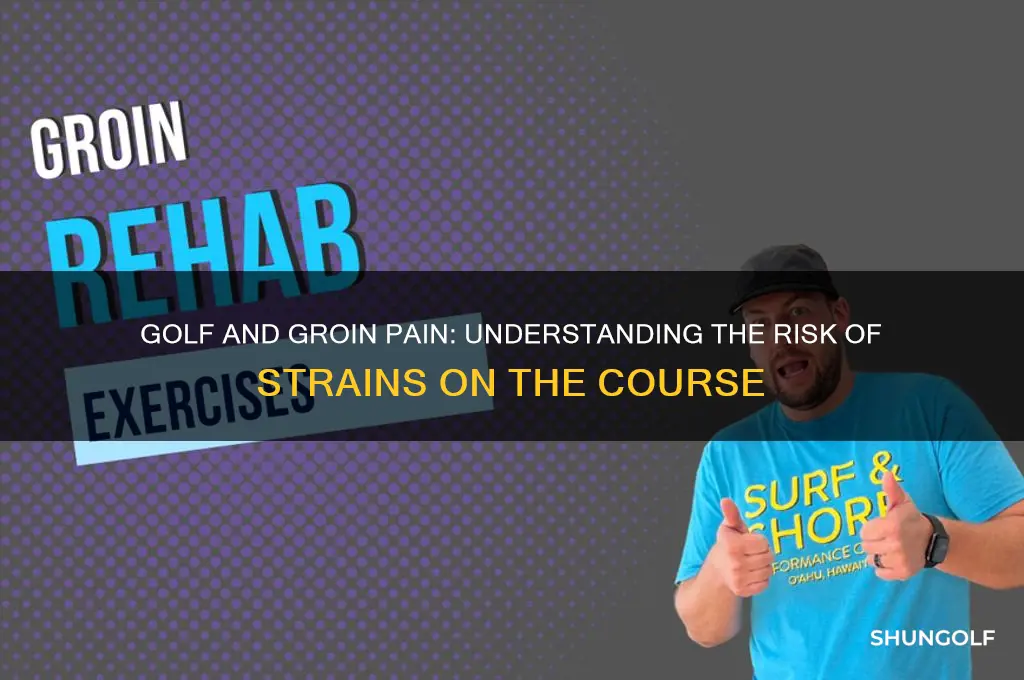 can you strain your groin playing golf