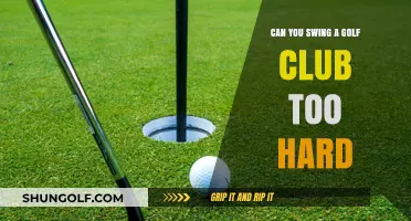 Can You Swing a Golf Club Too Hard? Exploring Power vs. Control