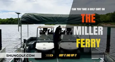 Golf Carts on Miller Ferry: Rules, Regulations, and What You Need to Know