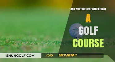 Is It Okay to Take Golf Balls from the Course?