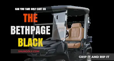Can You Take a Golf Cart on Bethpage Black? Rules Explained