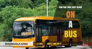 Can You Take Golf Clubs on a Bus? A Complete Guide