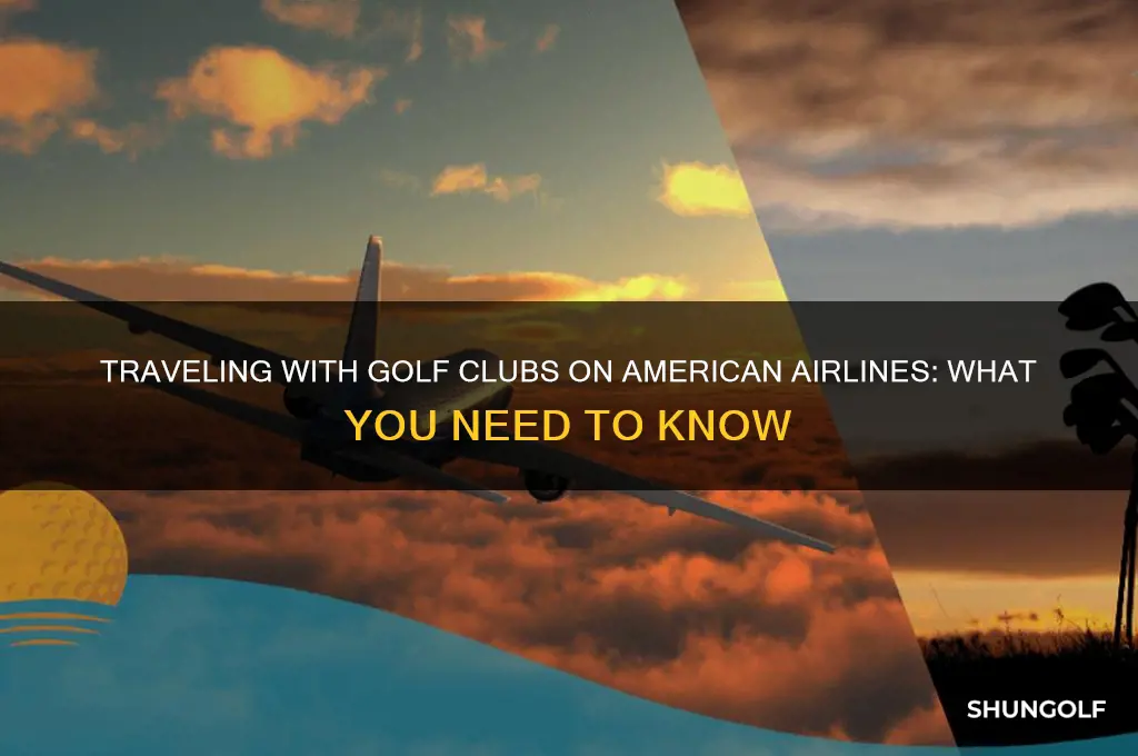 can you take golf clubs on american airlines