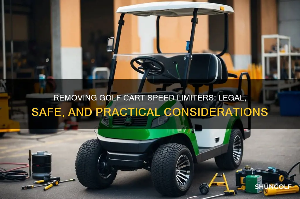 can you take the speed limiter off a golf cart