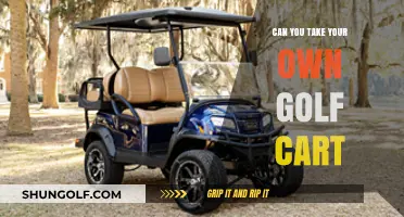 Can You Bring Your Personal Golf Cart to the Course?