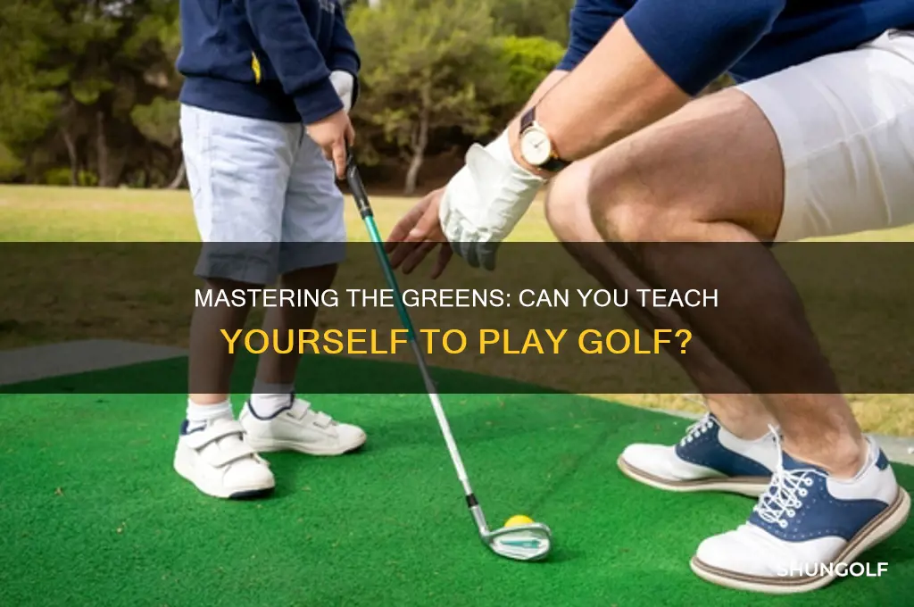 can you teach yourself to play golf
