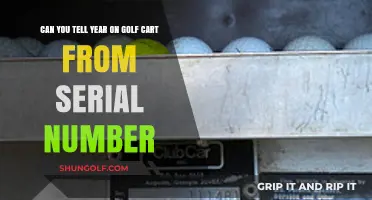 Decoding Golf Cart Serial Numbers: How to Identify the Manufacturing Year