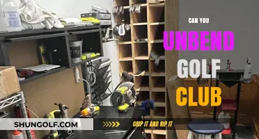 Can You Unbend a Golf Club? Repair Tips and Techniques