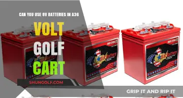 Using 8V Batteries in a 36V Golf Cart: Is It Possible?