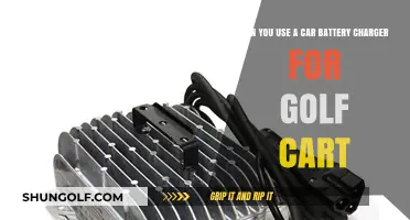 Can You Use a Car Battery Charger for Golf Cart Batteries?