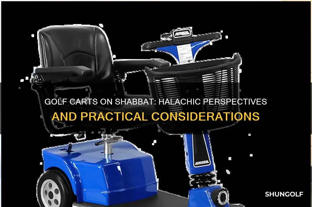 can you use a golf cart on shabbat