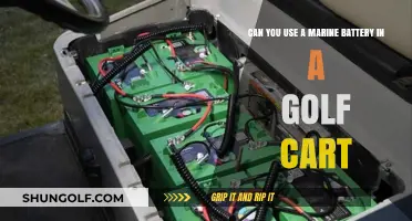 Marine Battery in Golf Carts: Compatibility, Pros, and Cons Explained