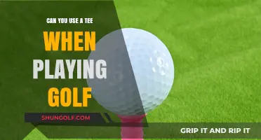 Using a Tee in Golf: Rules, Benefits, and Proper Techniques