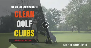 Wire Wheel for Golf Club Cleaning: Effective or Risky?