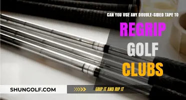 Regripping Golf Clubs: Which Double-Sided Tape Works Best?