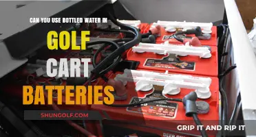 Using Bottled Water in Golf Cart Batteries: Safe or Risky?