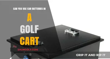 Can Car Batteries Power Golf Carts? Compatibility and Performance Explained