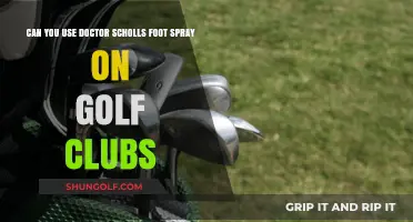 Can You Use Dr. Scholl's Foot Spray on Golf Clubs?