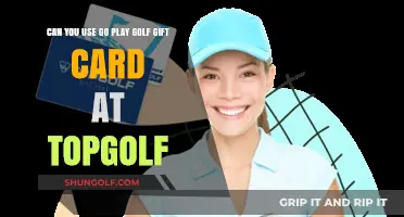Can You Use Go Play Golf Gift Cards at Topgolf?
