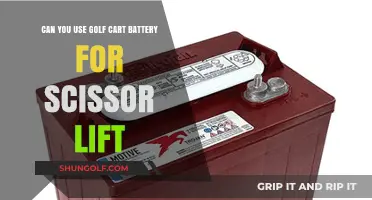 Using Golf Cart Batteries for Scissor Lifts: Feasibility and Safety Tips