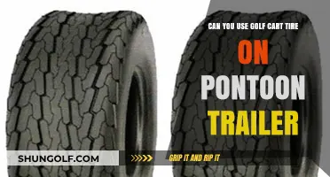 Golf Cart Tires on Pontoon Trailers: Compatibility and Practical Tips