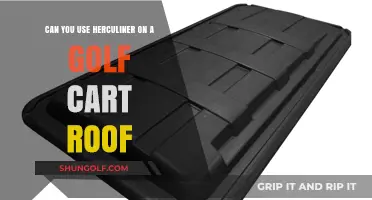 Herculiner for Golf Cart Roofs: A Durable and Protective Solution