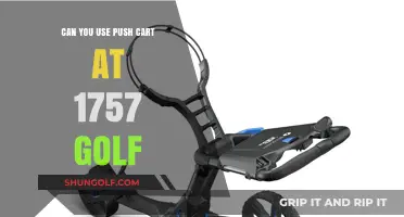 Using Push Carts at 1757 Golf: Rules, Benefits, and Tips