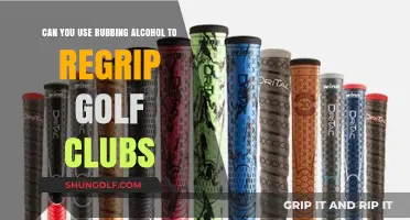 Regripping Golf Clubs: Is Rubbing Alcohol a Safe Solution?
