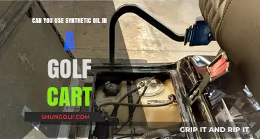 Synthetic Oil in Golf Carts: Benefits, Risks, and Best Practices