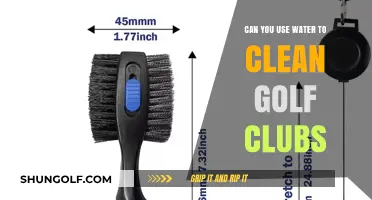 Using Water to Clean Golf Clubs: Effective or Damaging?