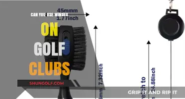 Can You Use Windex on Golf Clubs? A Cleaning Guide