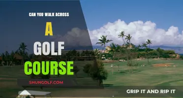 Walking Across Golf Courses: Rules, Etiquette, and Safety Tips