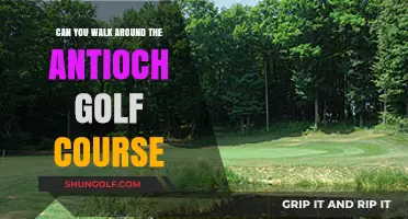 Exploring Antioch Golf Course: Is Walking Allowed on the Greens?