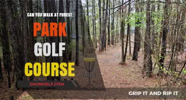 Exploring Forest Park Golf Course: Walking Trails and Greenspace Access