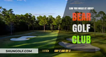 Exploring Great Bear Golf Club: Walking the Course – Is It Allowed?