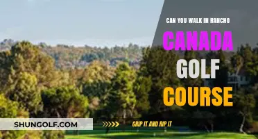 Exploring Rancho Canada Golf Course: Is Walking Allowed on the Greens?