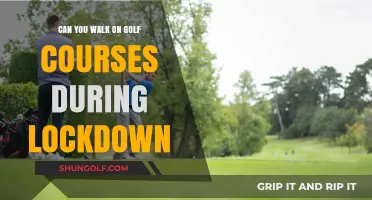 Walking on Golf Courses During Lockdown: Rules and Safety Tips