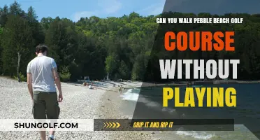 Exploring Pebble Beach Golf Course: Walking Without Playing Allowed?