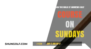 Walking St Andrews Golf Course on Sundays: Rules and Tips
